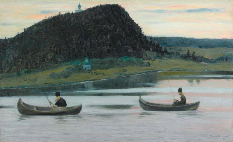 میخائیل نستروف- سکوت - Mikhail Nesterov -Silence